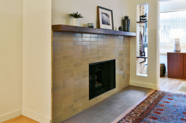 South Vancouver - Complete Home renovation (fireplace left side view)- Refresh Home Renovations