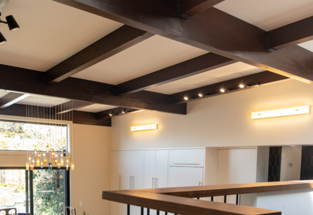 North Vancouver - Complete Home renovation living room (ceiling view) - Refresh Home Renovations