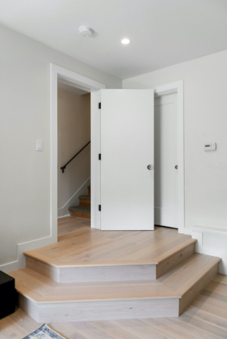 Contemporary home Renovation (entrance door open) - Refresh Home Renovations